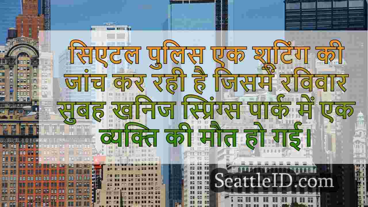सिएटल समाचार SeattleID