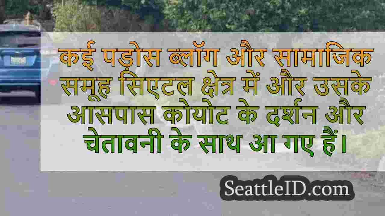 सिएटल काउंसिल के सदस्य हाल के कोयोट