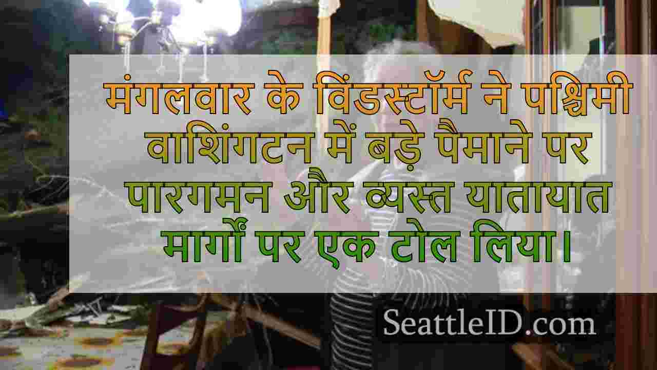 बेलेव्यू महिला गिरने के पेड़ से घायल हो
