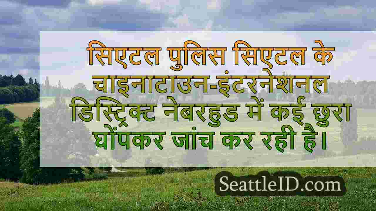 सिएटल समाचार SeattleID