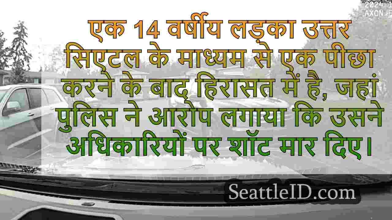 14 वर्षीय लड़के को पीछा करने के दौरान