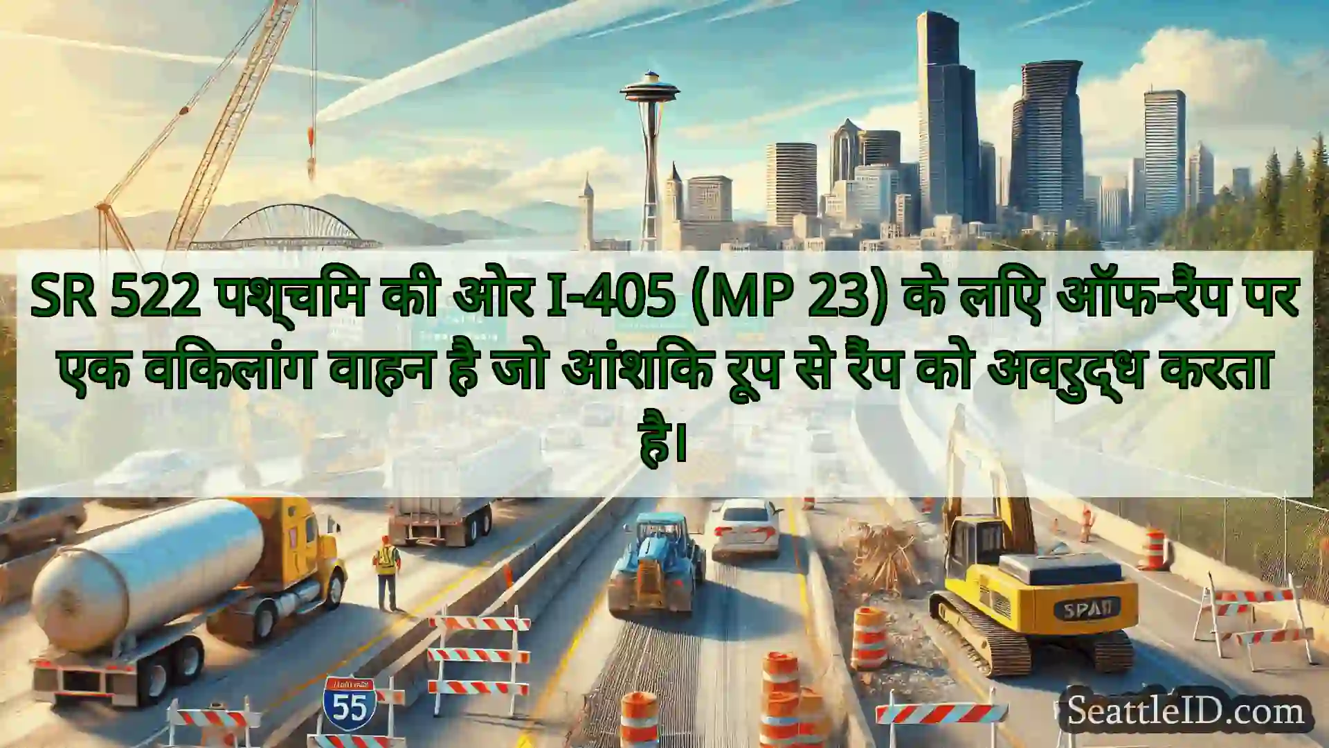 सिएटल परिवहन समाचार SR 522 पश्चिम की ओर I-405 (MP 23)