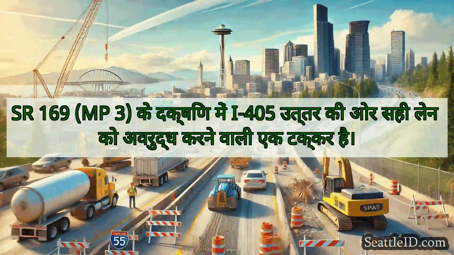 सिएटल परिवहन समाचार SR 169 (MP 3) के दक्षिण में I-405