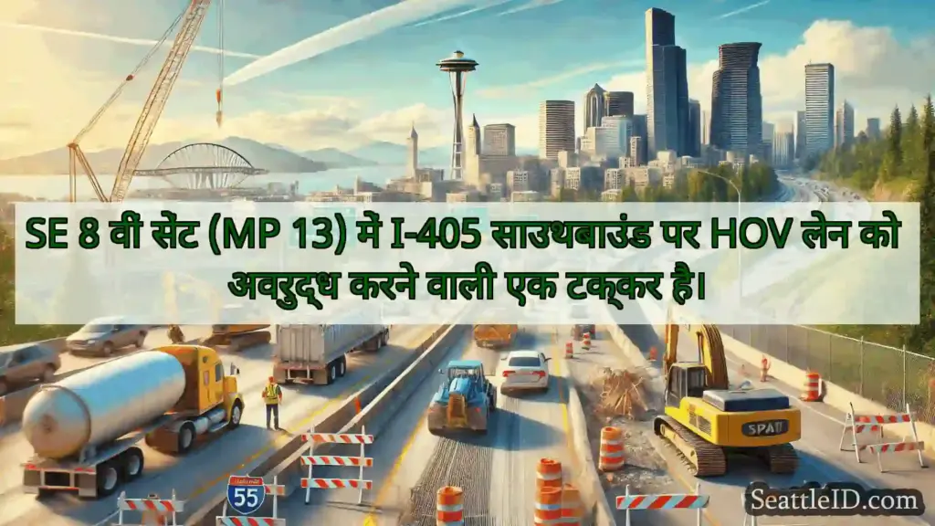 सिएटल परिवहन समाचार SE 8 वीं सेंट (MP 13) में I-405