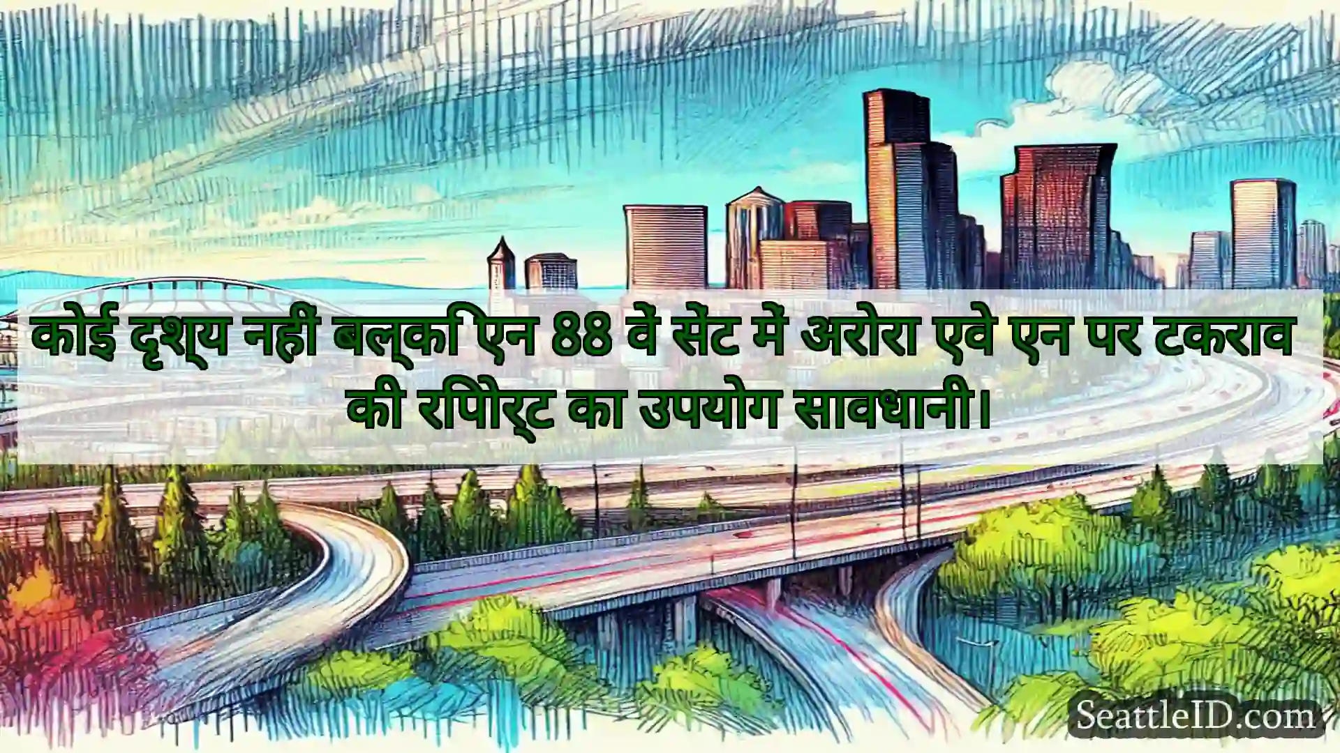 सिएटल परिवहन समाचार कोई दृश्य नहीं बल्कि एन 88 वें