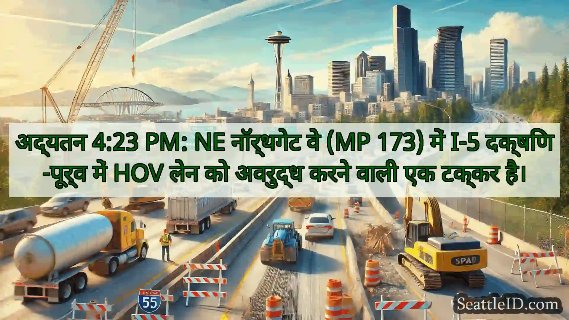 सिएटल परिवहन समाचार अद्यतन 4:23 PM: NE नॉर्थगेट वे (MP