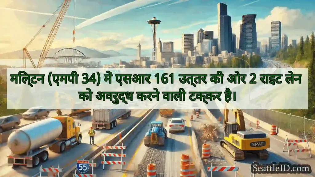 सिएटल परिवहन समाचार मिल्टन (एमपी 34) में एसआर 161