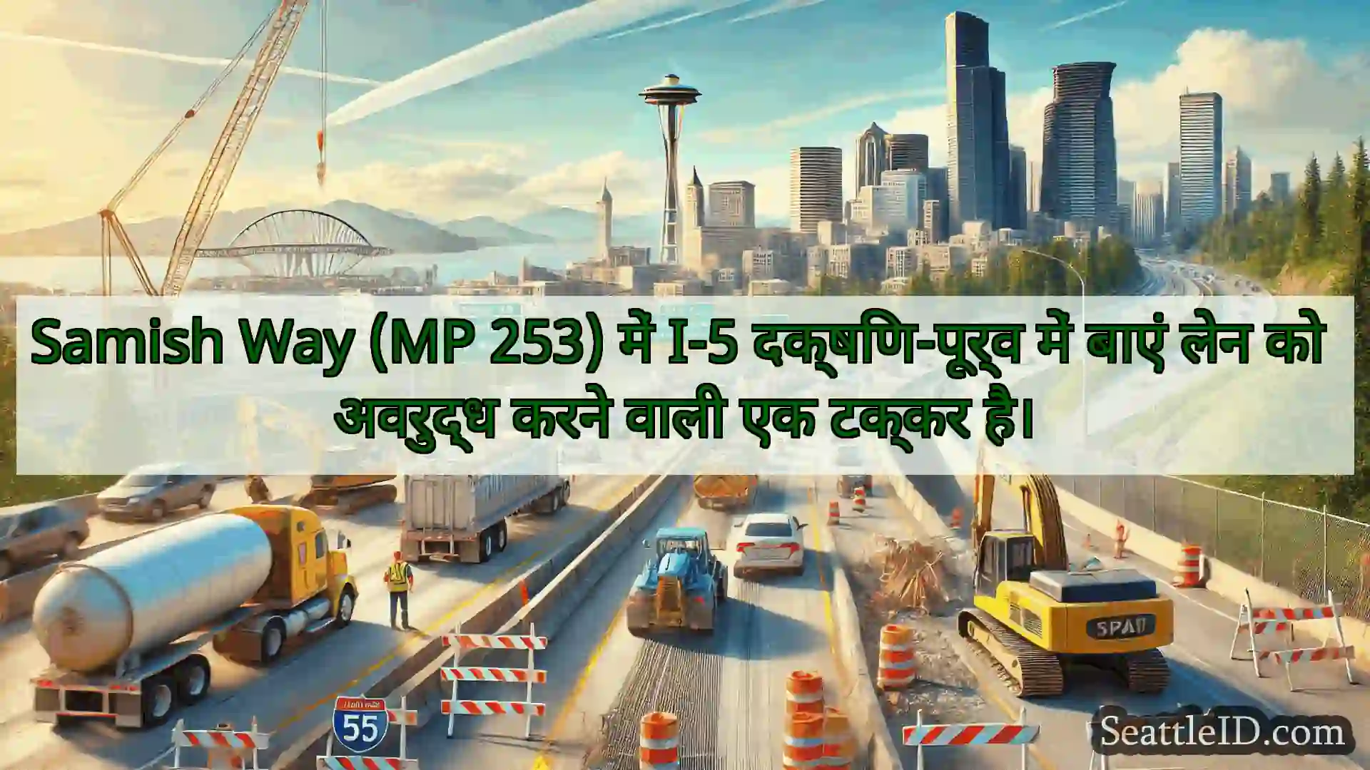 सिएटल परिवहन समाचार Samish Way (MP 253) में I-5