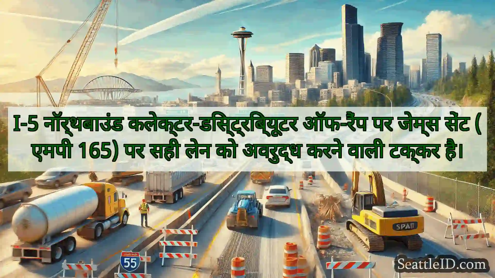 सिएटल परिवहन समाचार I-5 नॉर्थबाउंड