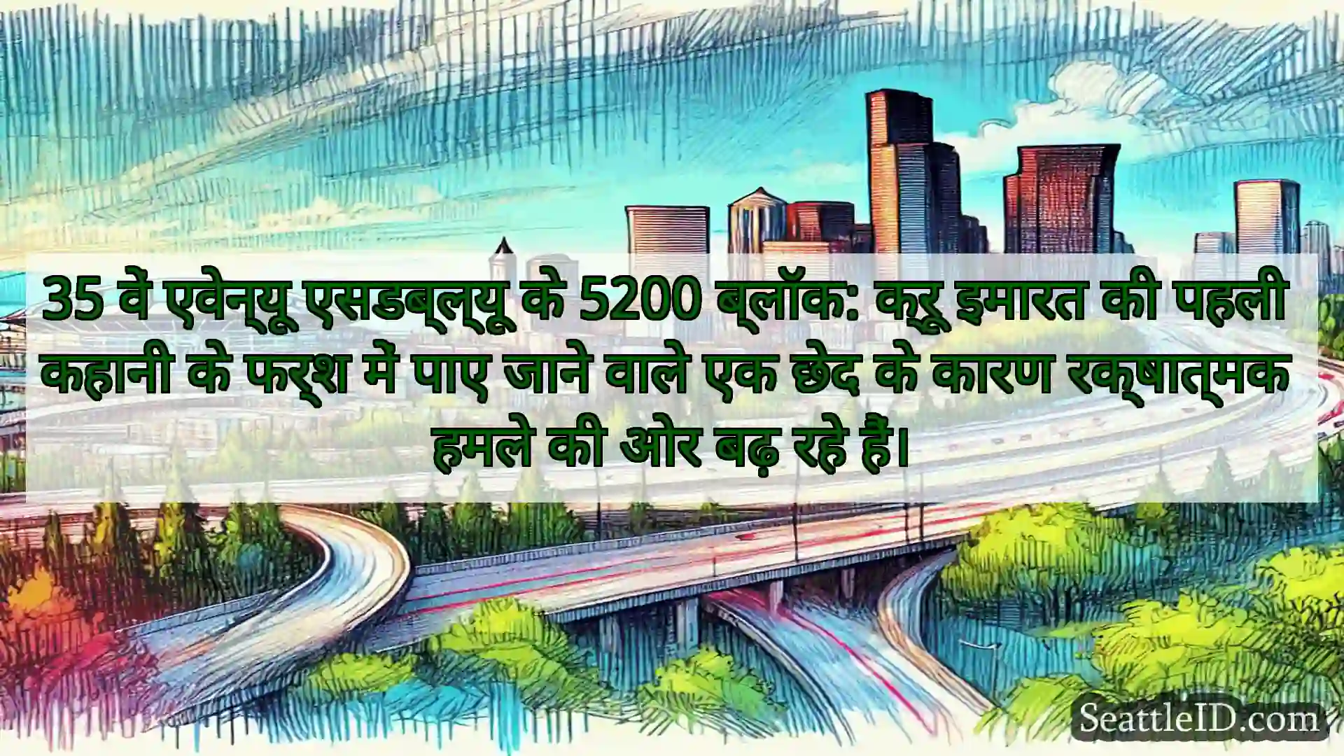 सिएटल परिवहन समाचार 35 वें एवेन्यू एसडब्ल्यू के 5200