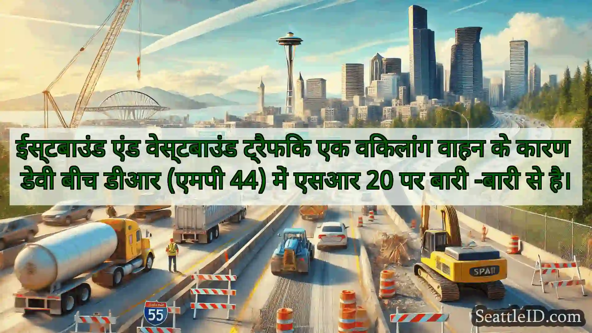 सिएटल परिवहन समाचार ईस्टबाउंड एंड वेस्टबाउंड ट्रैफिक