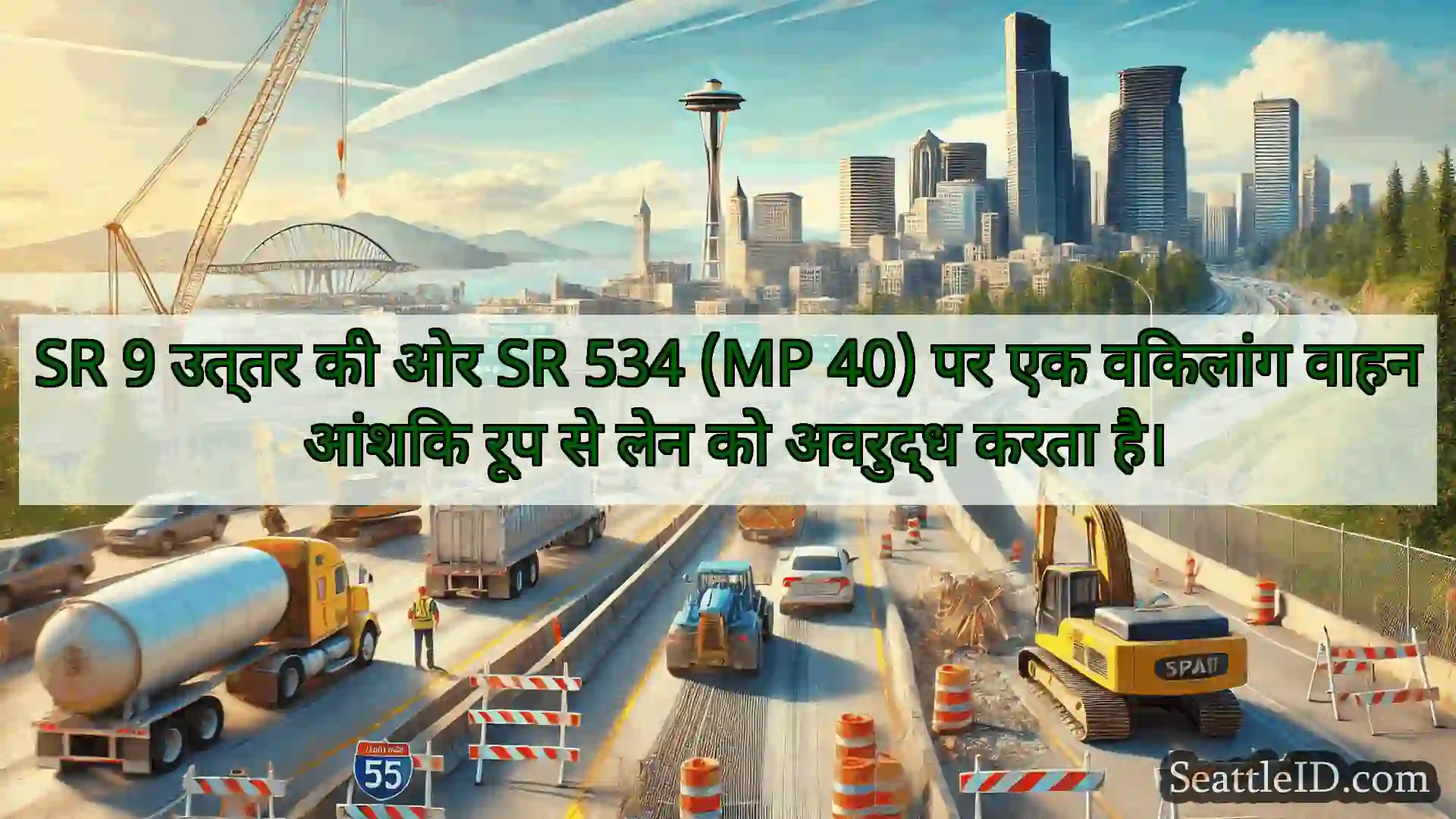 सिएटल परिवहन समाचार SR 9 उत्तर की ओर SR 534 (MP 40) पर
