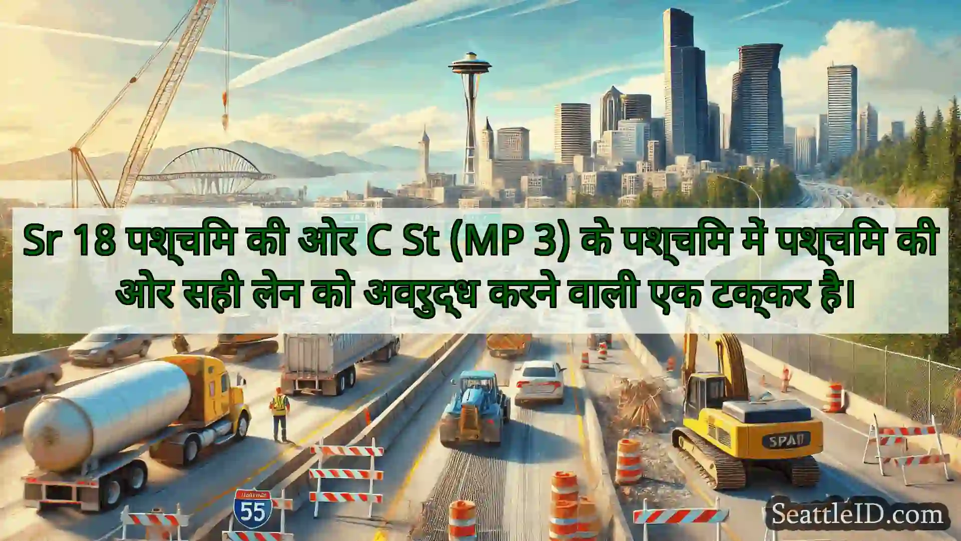 सिएटल परिवहन समाचार Sr 18 पश्चिम की ओर C St (MP 3) के