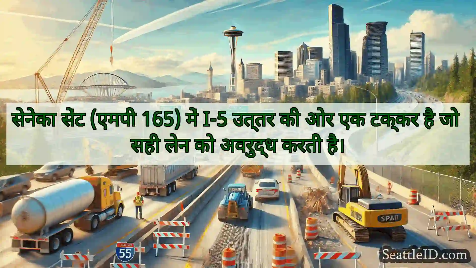 सिएटल परिवहन समाचार सेनेका सेंट (एमपी 165) में I-5