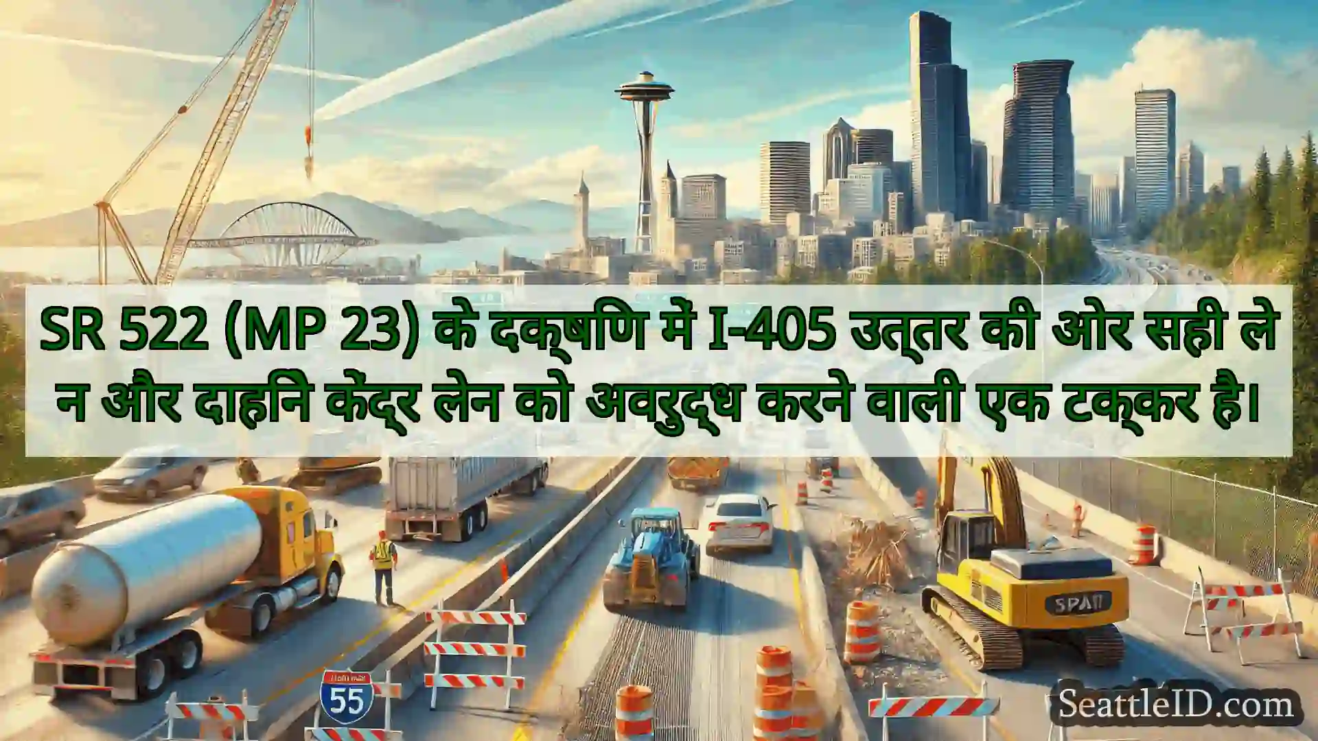 सिएटल परिवहन समाचार SR 522 (MP 23) के दक्षिण में I-405