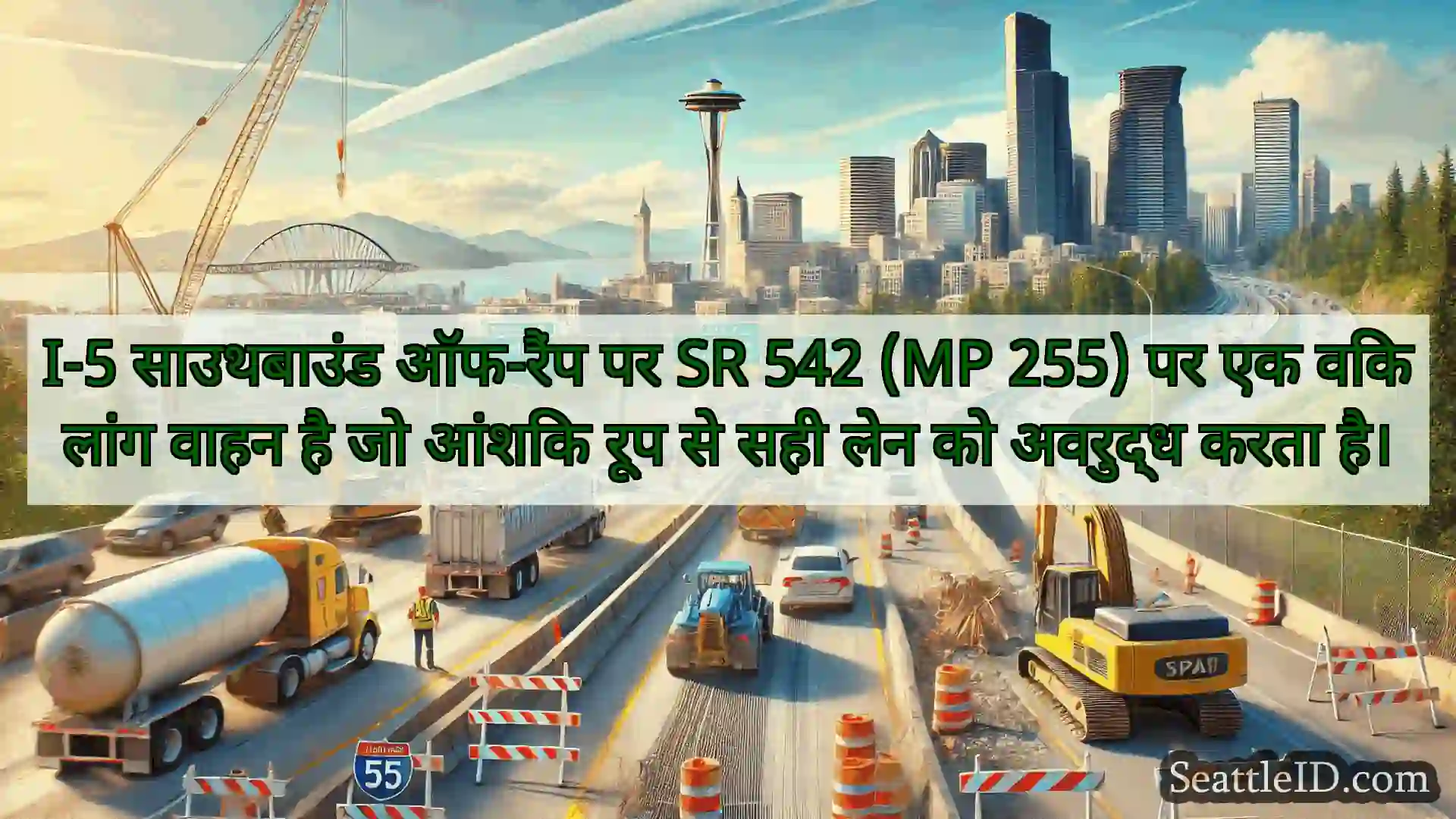 सिएटल परिवहन समाचार I-5 साउथबाउंड ऑफ-रैंप पर SR 542