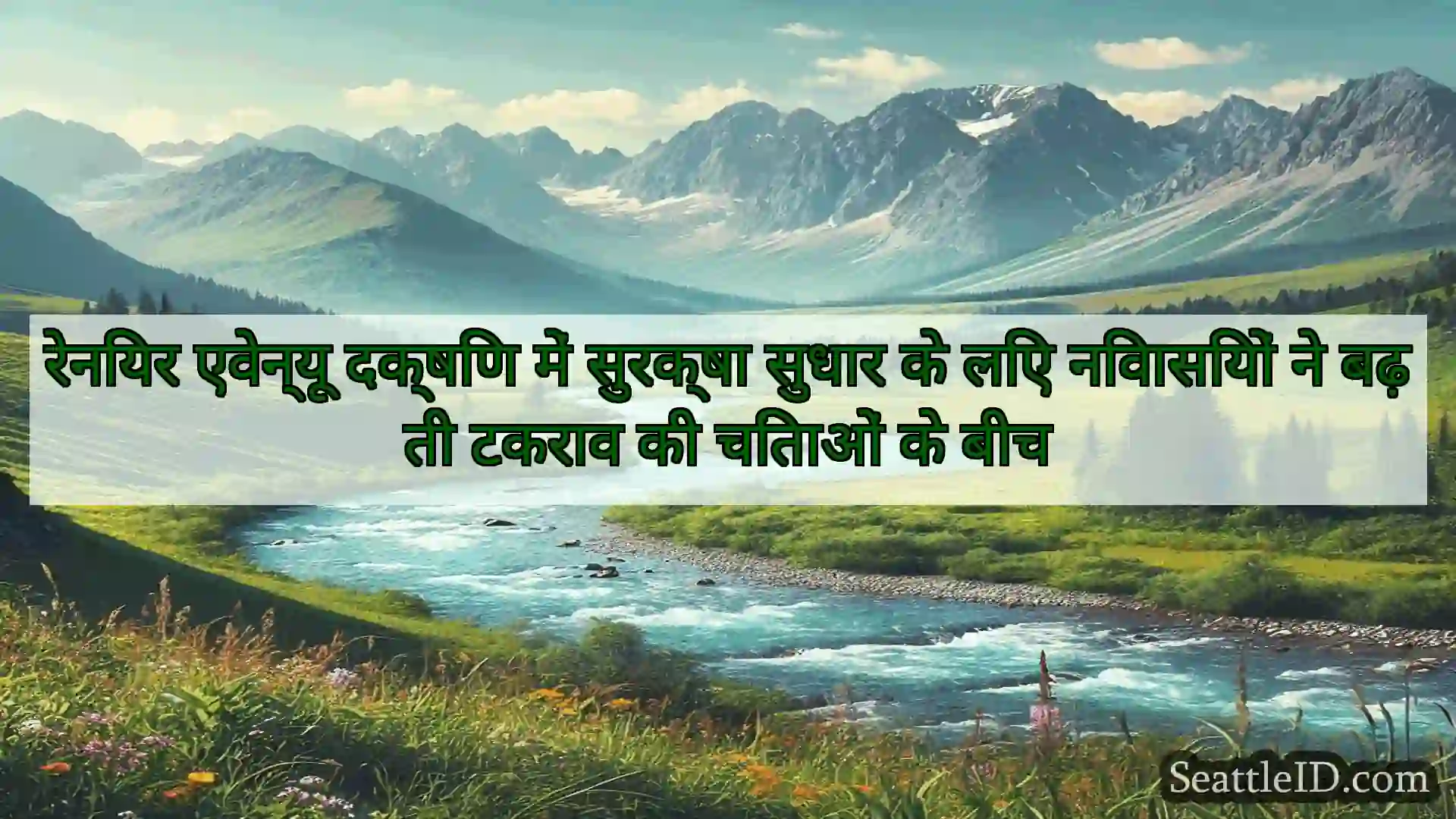 सिएटल समाचार रेनियर एवेन्यू दक्षिण में सुरक्षा