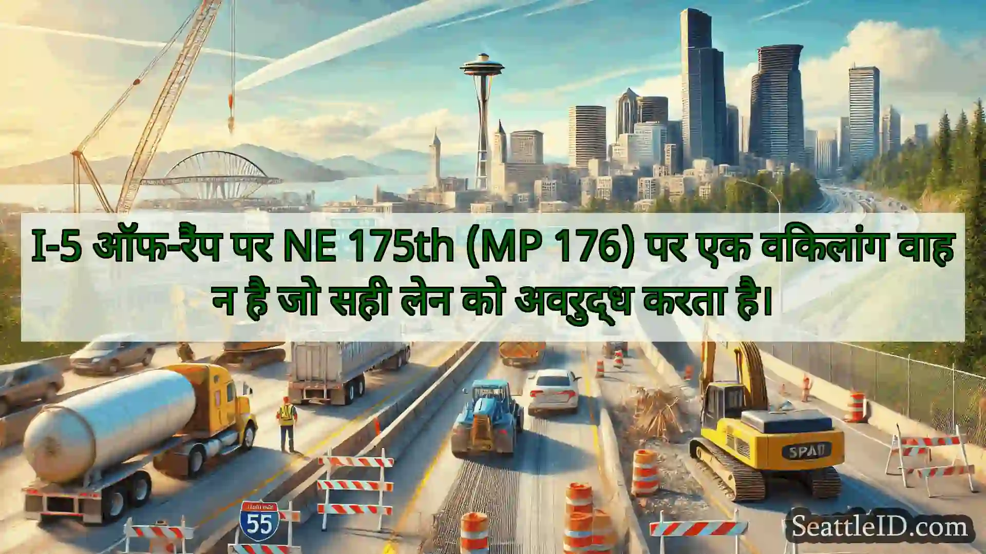 सिएटल परिवहन समाचार I-5 ऑफ-रैंप पर NE 175th (MP 176)