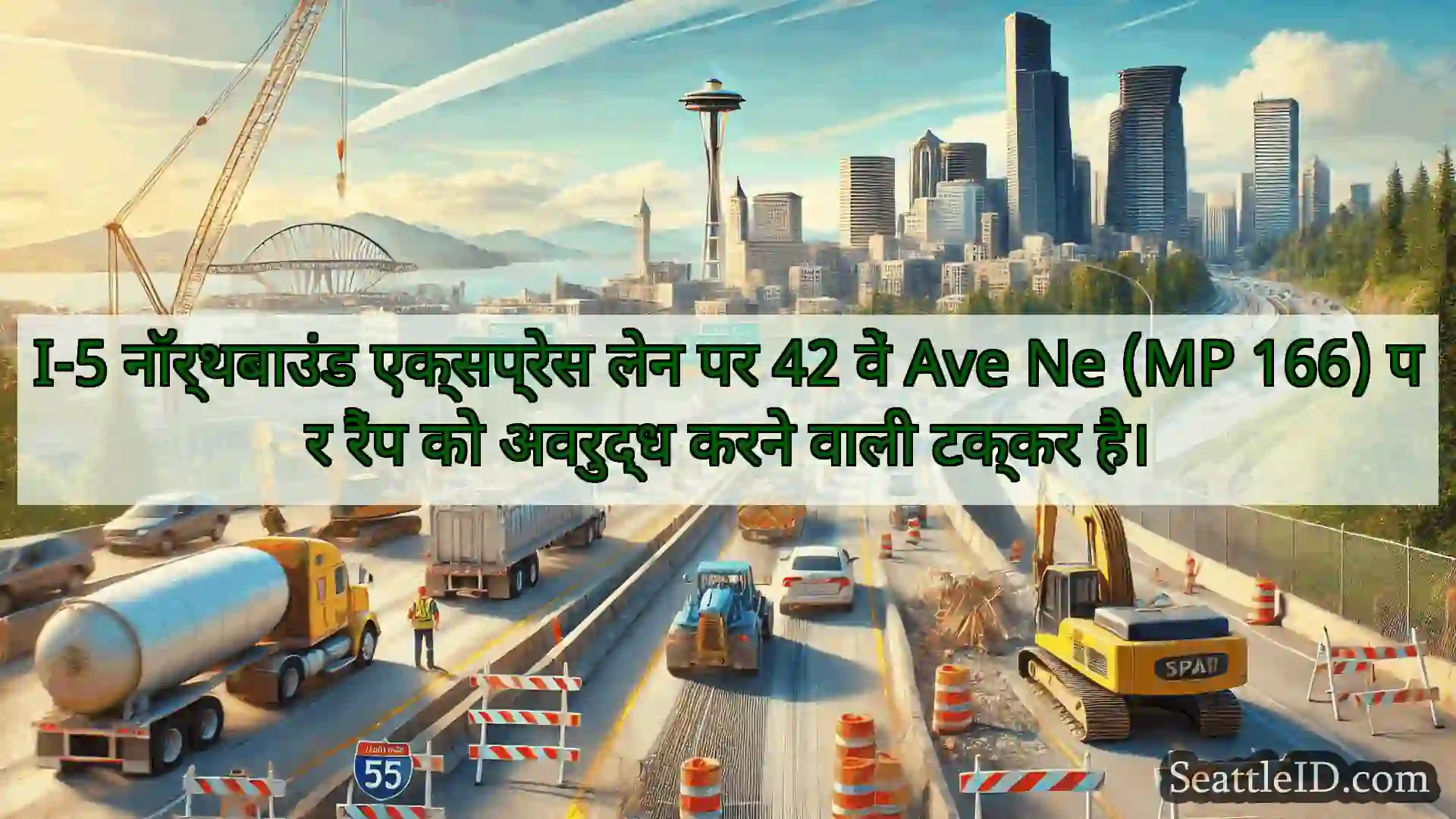 सिएटल परिवहन समाचार I-5 नॉर्थबाउंड एक्सप्रेस लेन पर 42