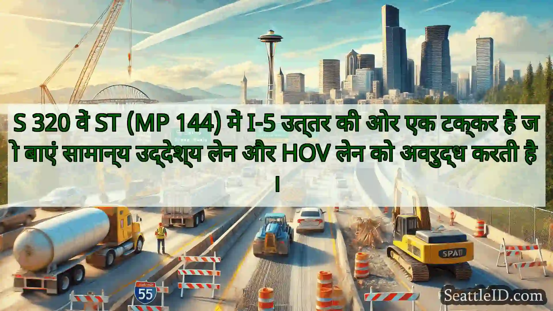 सिएटल परिवहन समाचार S 320 वें ST (MP 144) में I-5