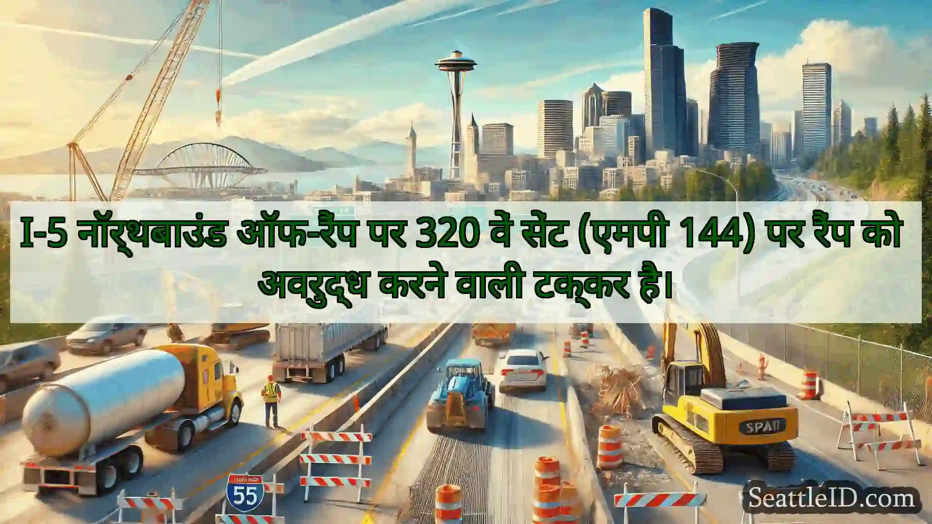 सिएटल परिवहन समाचार I-5 नॉर्थबाउंड ऑफ-रैंप पर 320 वें