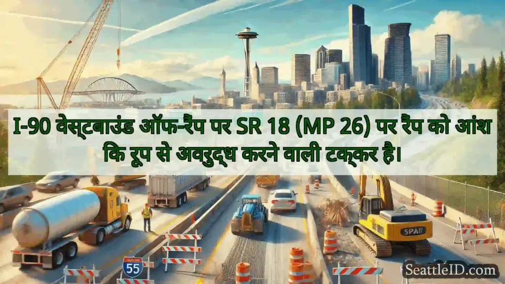 सिएटल परिवहन समाचार I-90 वेस्टबाउंड ऑफ-रैंप पर SR 18