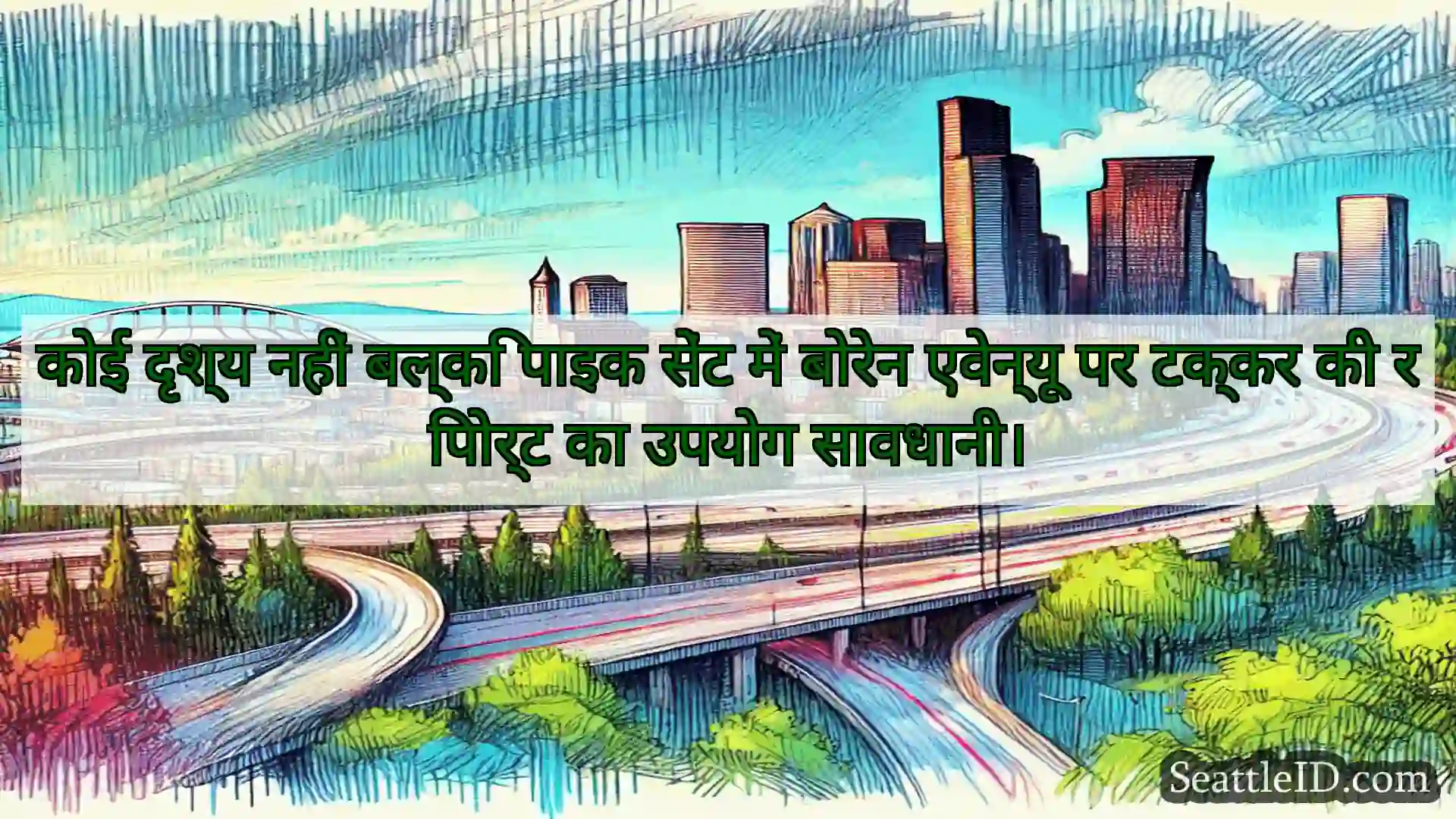 सिएटल परिवहन समाचार कोई दृश्य नहीं बल्कि पाइक सेंट में