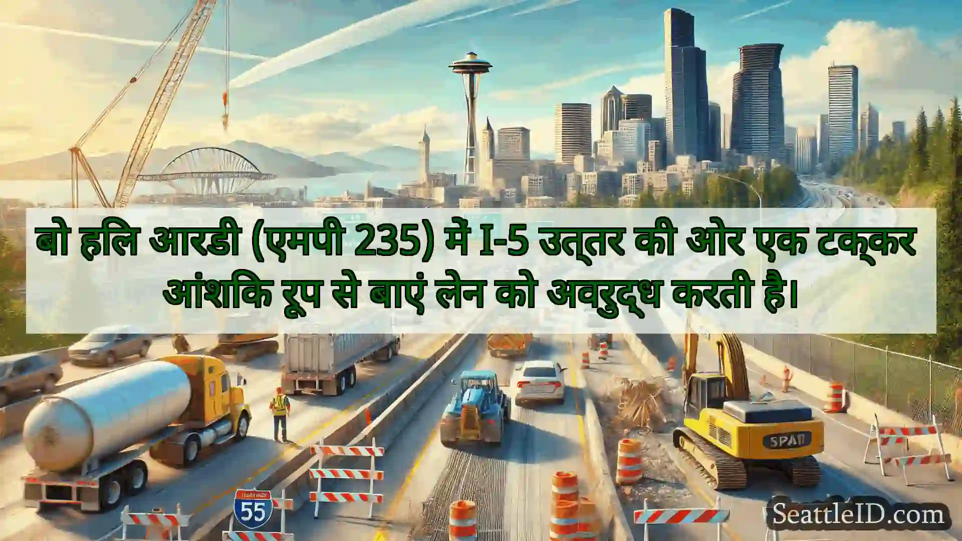 सिएटल परिवहन समाचार बो हिल आरडी (एमपी 235) में I-5