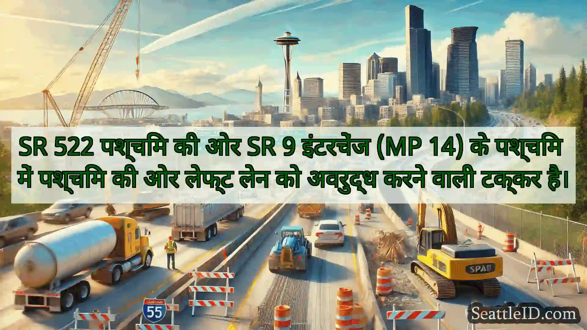 सिएटल परिवहन समाचार SR 522 पश्चिम की ओर SR 9 इंटरचेंज