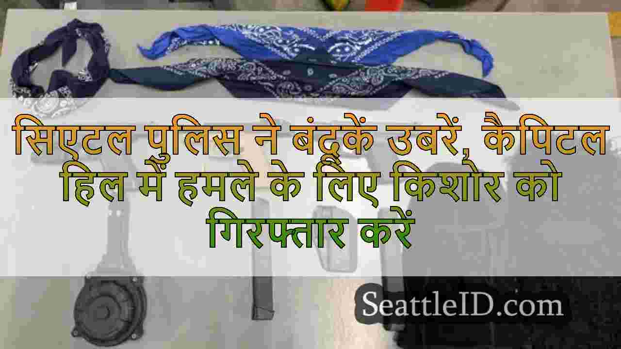 सिएटल पुलिस ने बंदूकें उबरें, कैपिटल