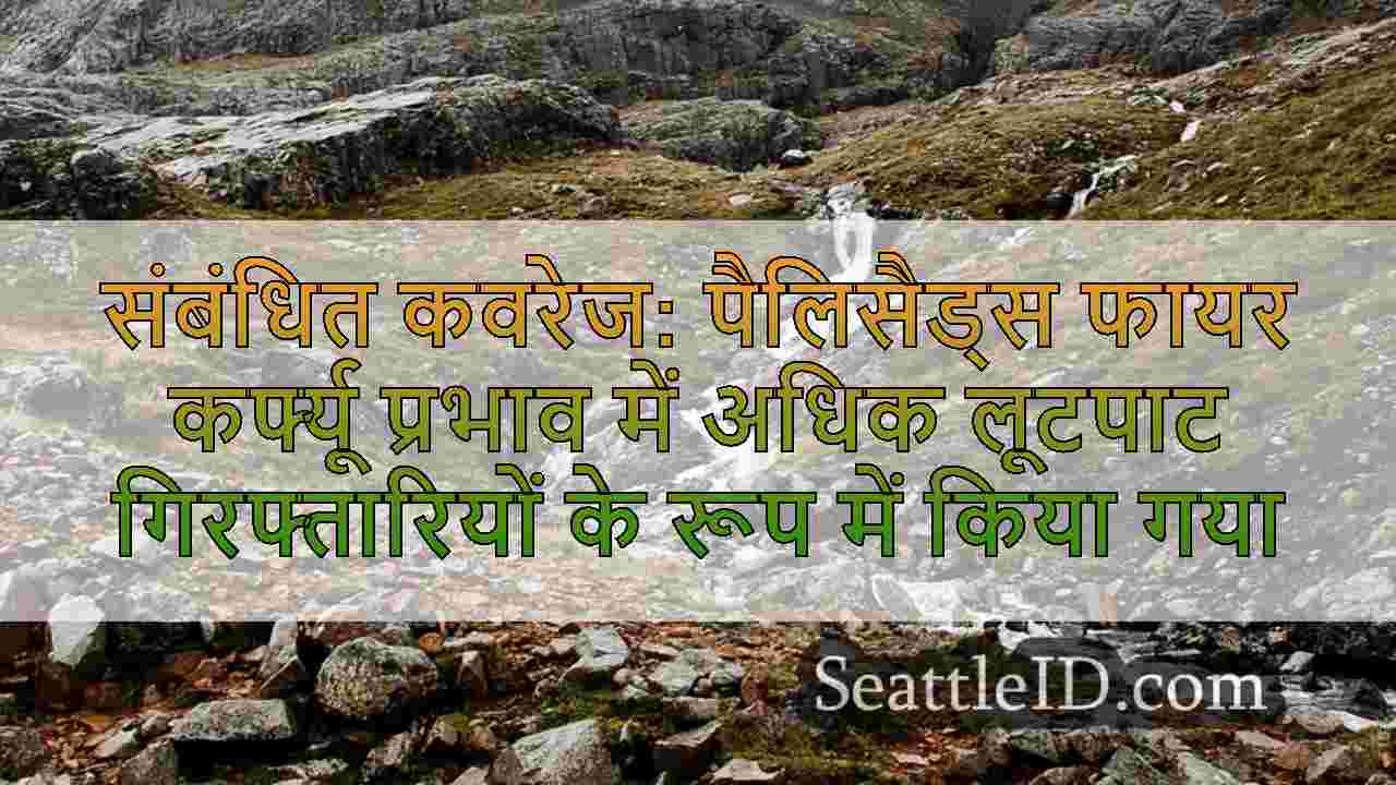 लाइव: 9 ला फायर में लूटपाट के साथ चार्ज