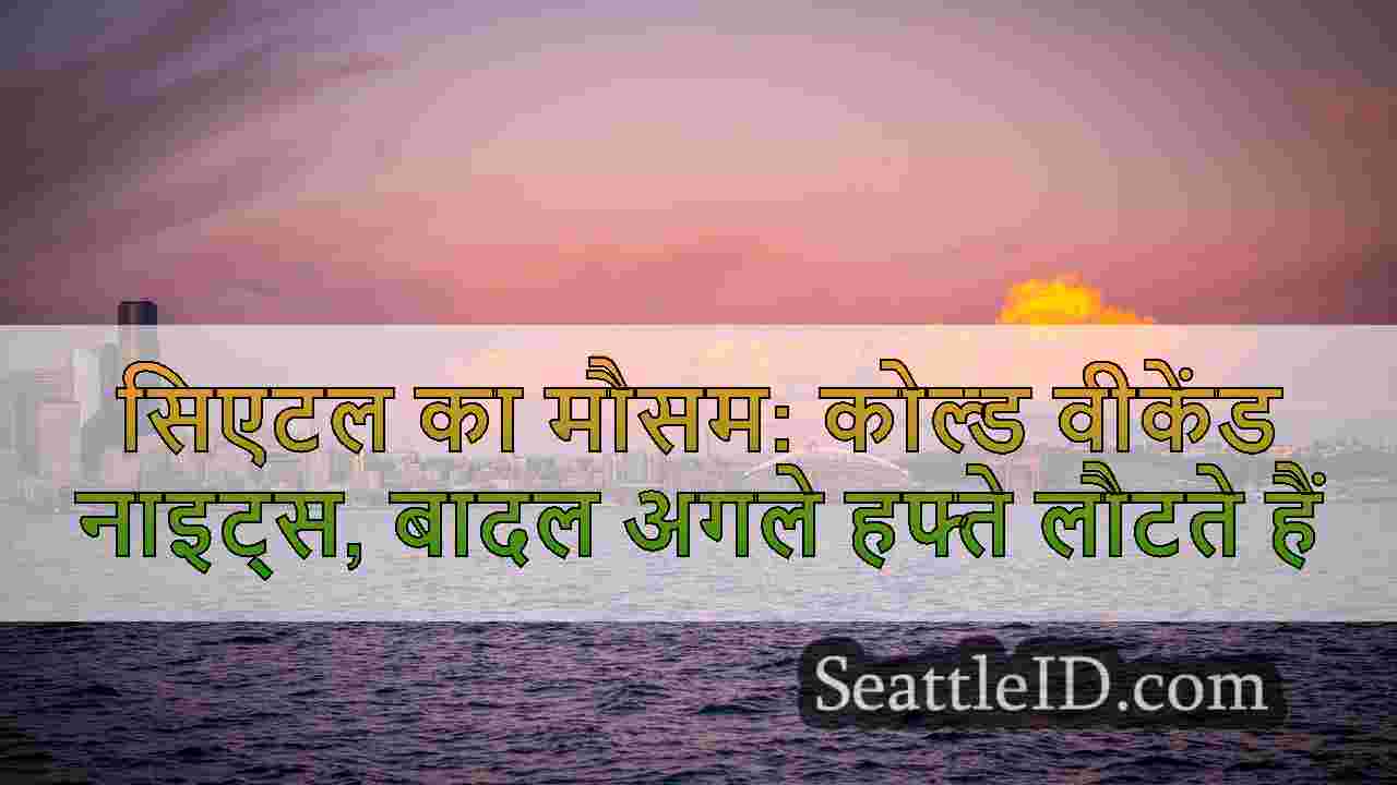 सिएटल का मौसम: कोल्ड वीकेंड नाइट्स,
