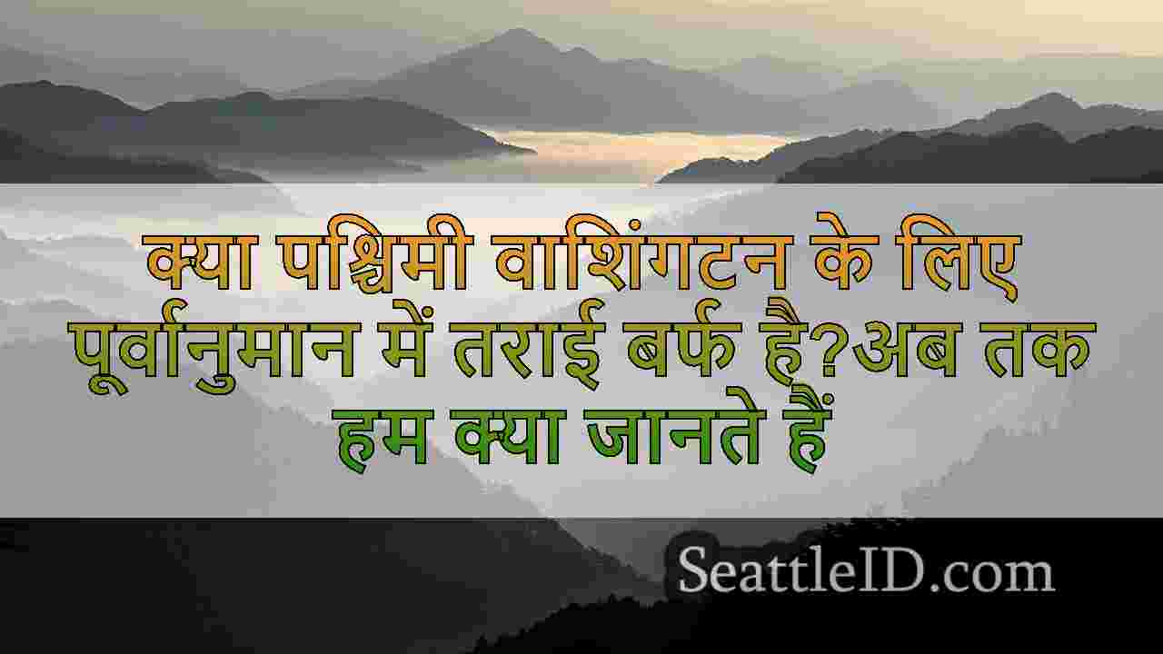 सिएटल समाचार SeattleID