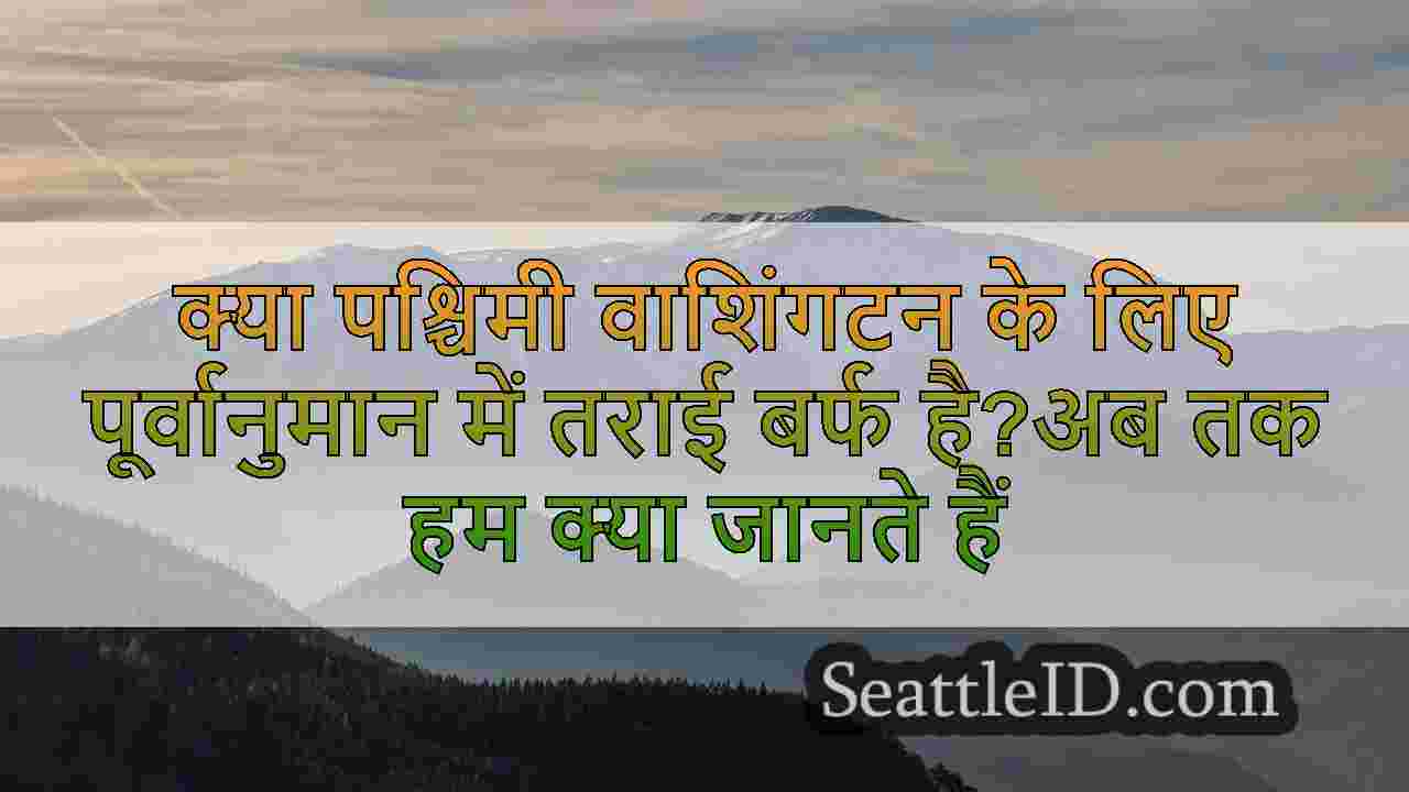 सिएटल समाचार SeattleID