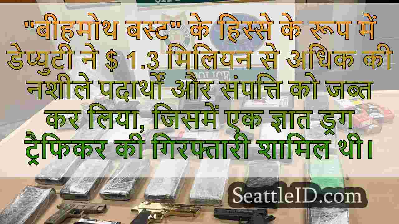 ड्रग्स, गन, और किंग काउंटी के डिपो