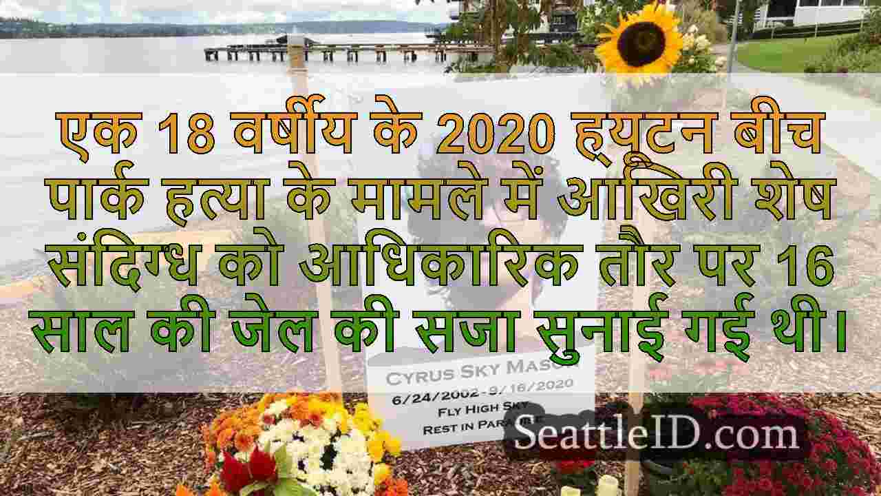 2020 में अंतिम संदिग्ध ह्यूटन बीच पार्क