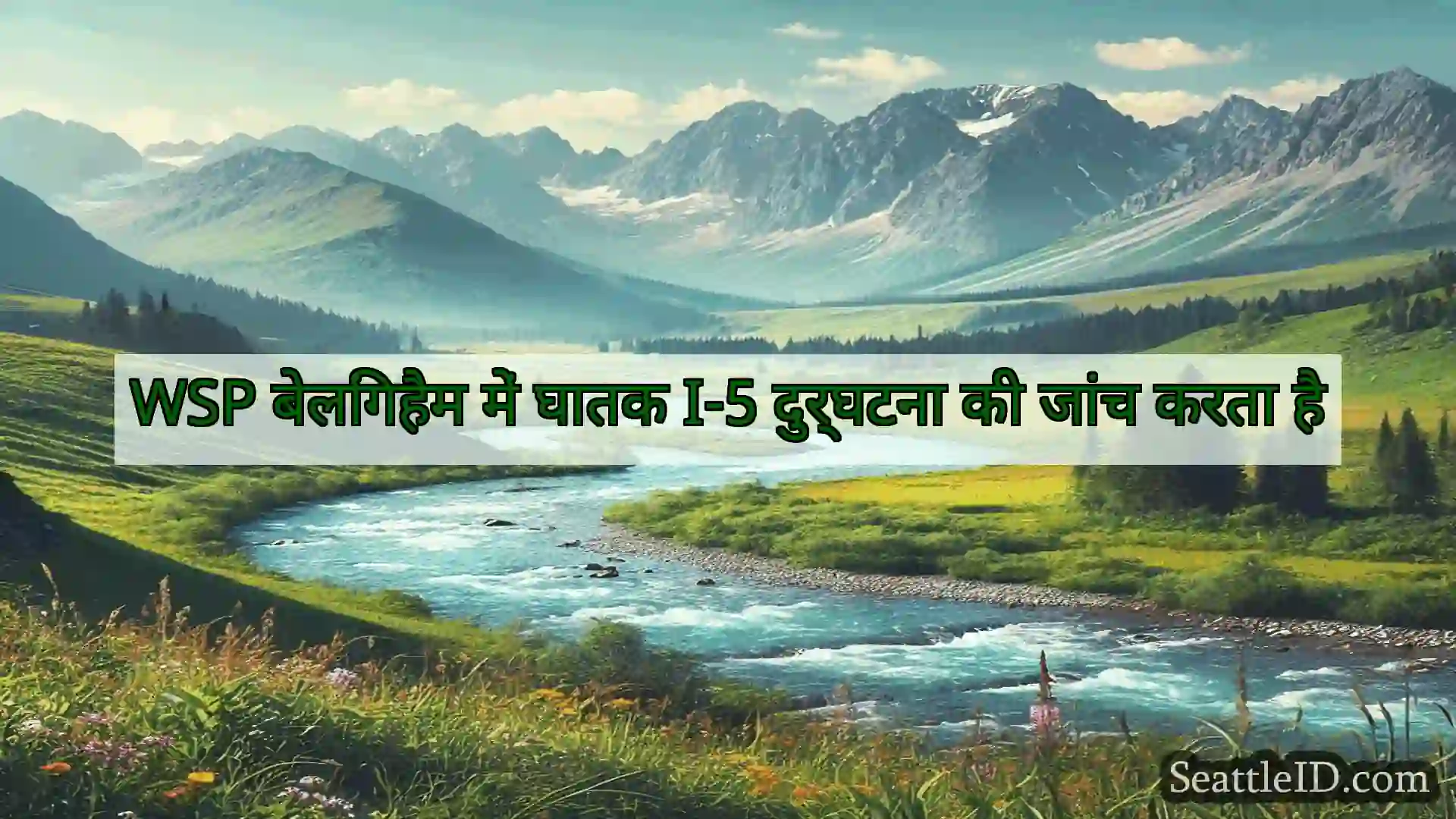 सिएटल समाचार WSP बेलिंगहैम में घातक I-5
