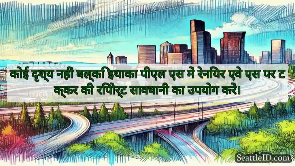 सिएटल परिवहन समाचार कोई दृश्य नहीं बल्कि इथाका पीएल एस