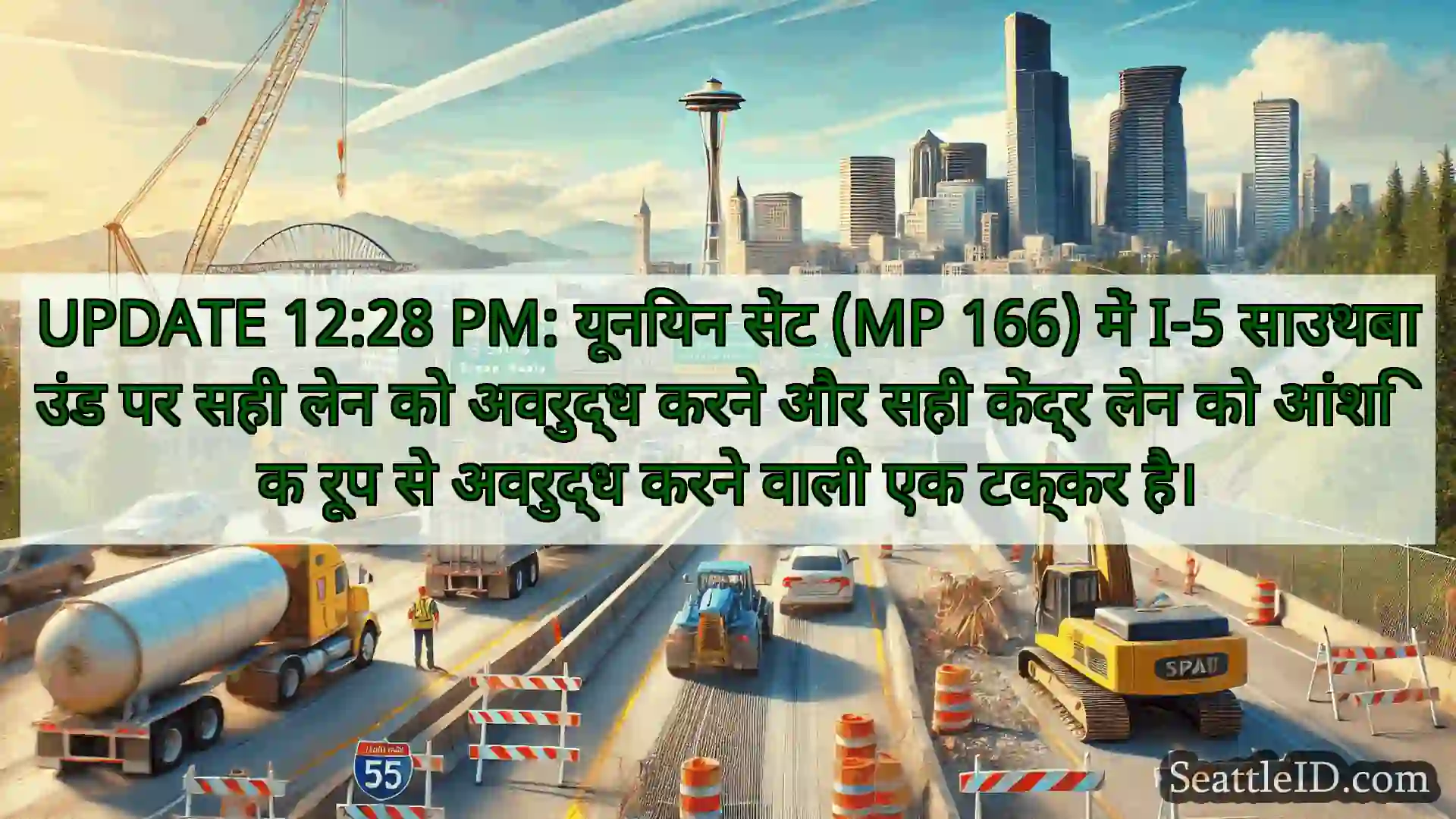 सिएटल परिवहन समाचार UPDATE 12:28 PM: यूनियन सेंट (MP