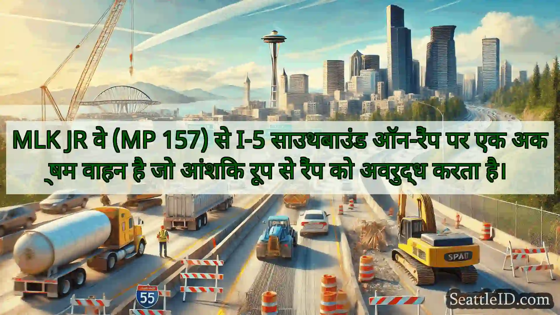 सिएटल परिवहन समाचार MLK JR वे (MP 157) से I-5