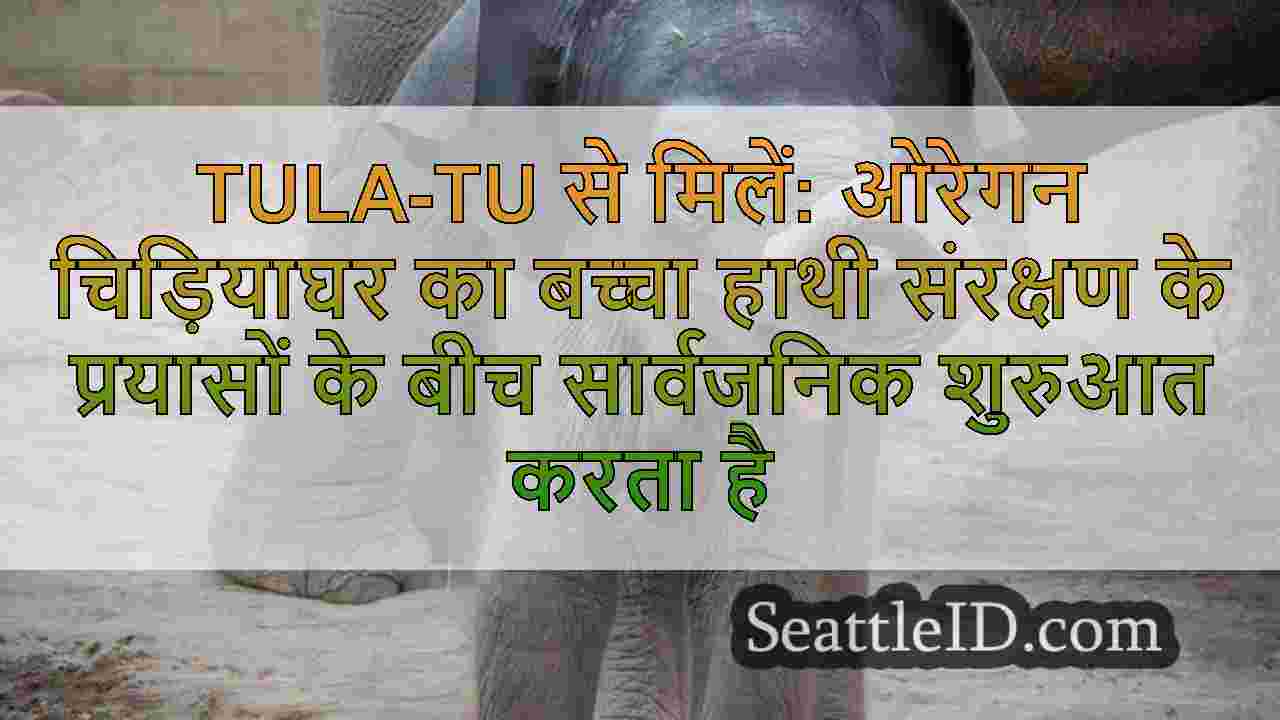 TULA-TU से मिलें: ओरेगन चिड़ियाघर का