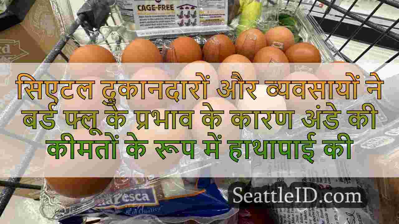 सिएटल दुकानदारों और व्यवसायों ने बर्ड