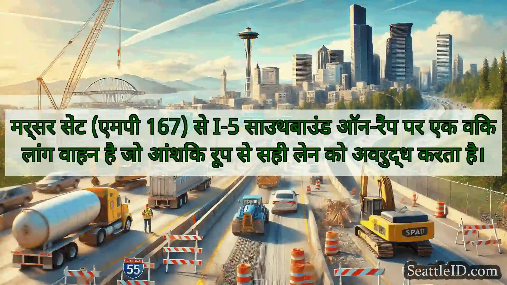 सिएटल परिवहन समाचार मर्सर सेंट (एमपी 167) से I-5