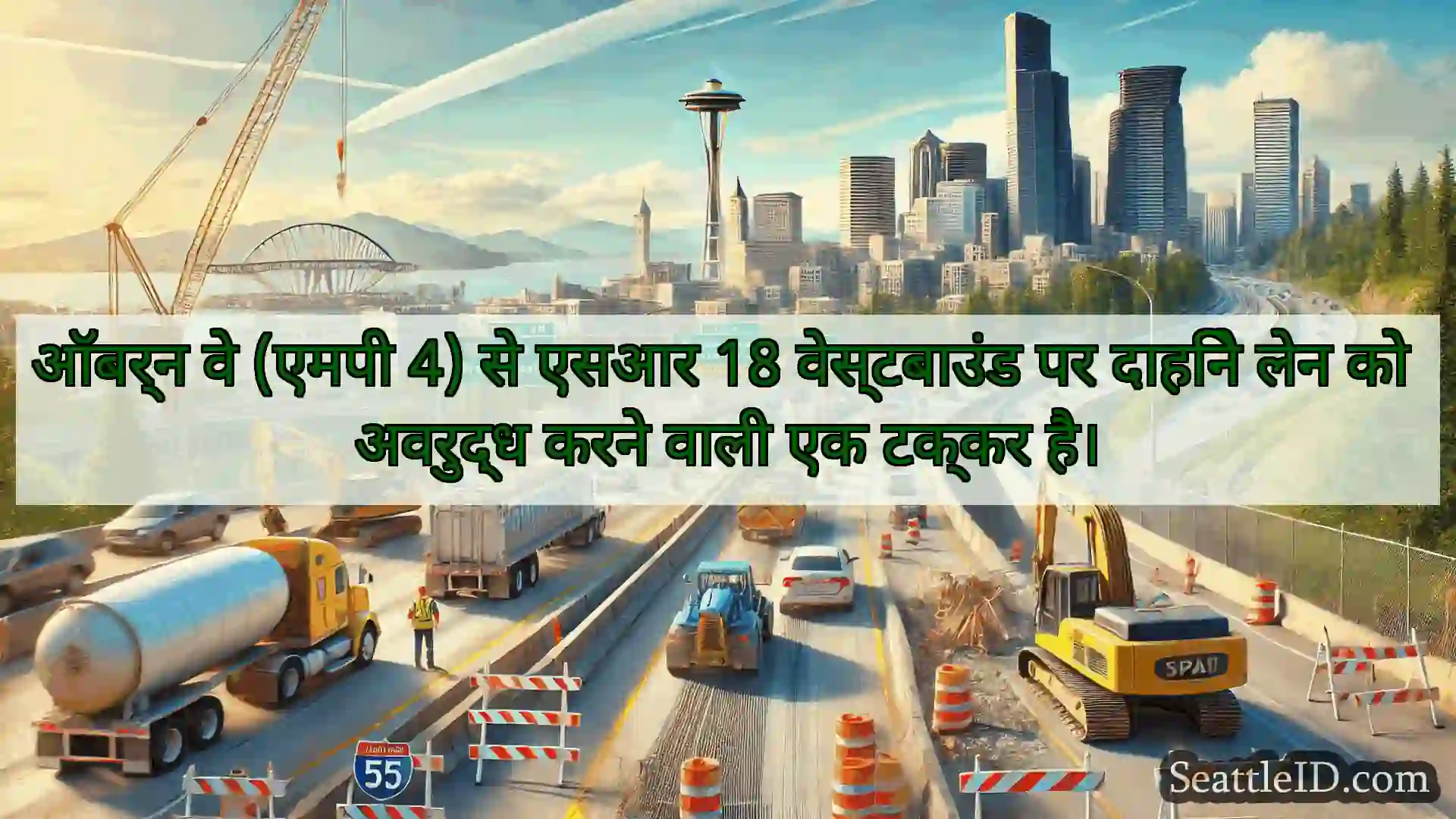 सिएटल परिवहन समाचार ऑबर्न वे (एमपी 4) से एसआर 18