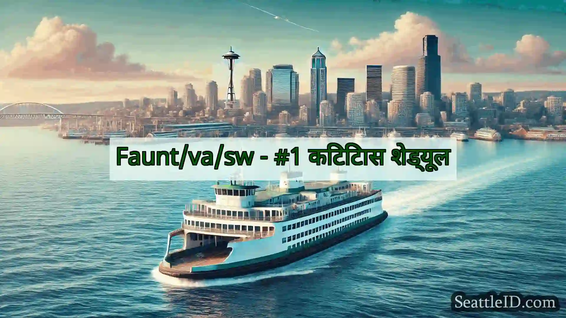 Faunt/va/sw - #1 किटिटास शेड्यूल