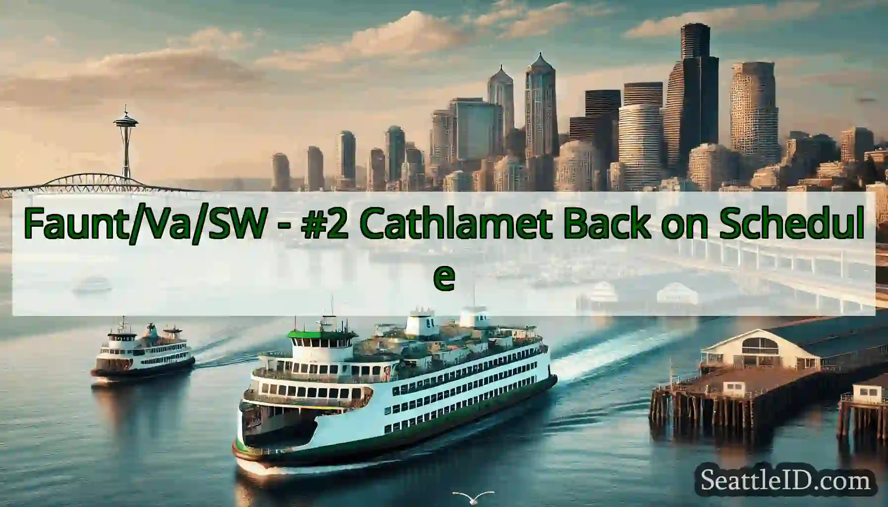 Faunt/Va/SW - #2 Cathlamet Back on Schedule