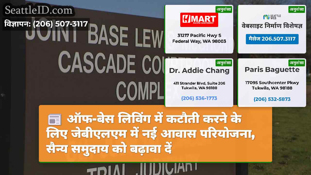 ऑफ-बेस लिविंग में कटौती करने के लिए जेबीएलएम में