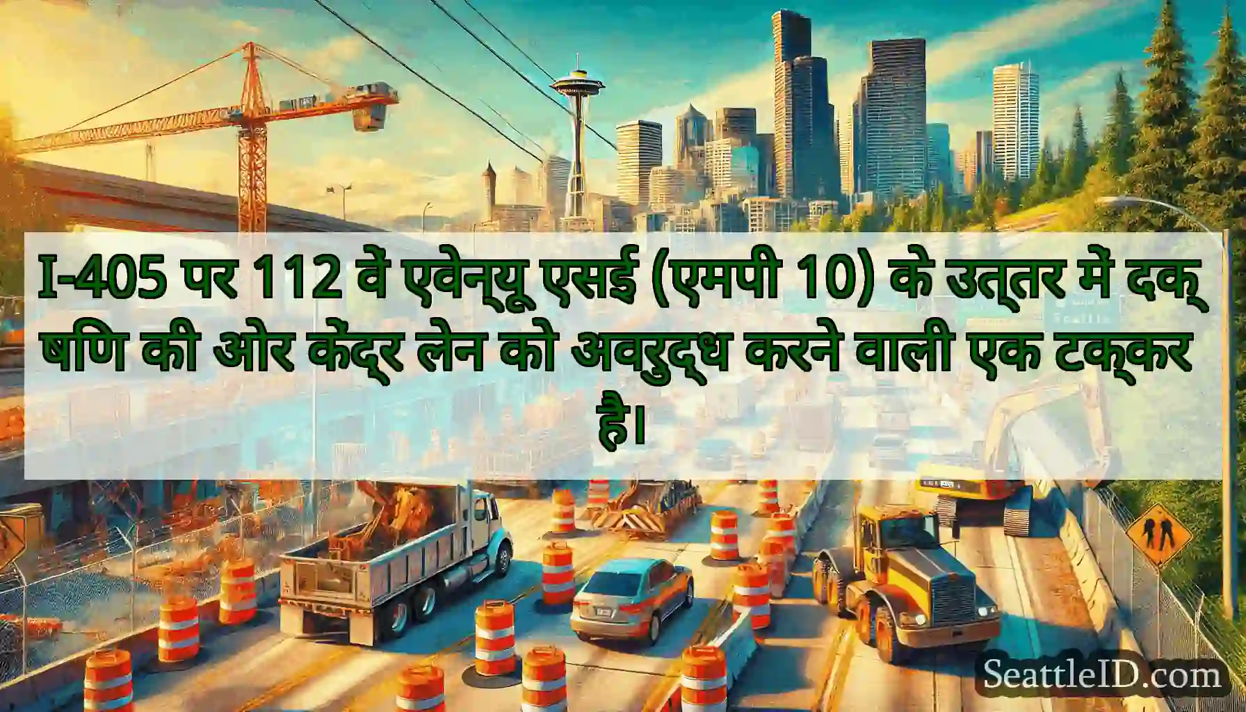 I-405 पर 112 वें एवेन्यू एसई (एमपी 10) के उत्तर