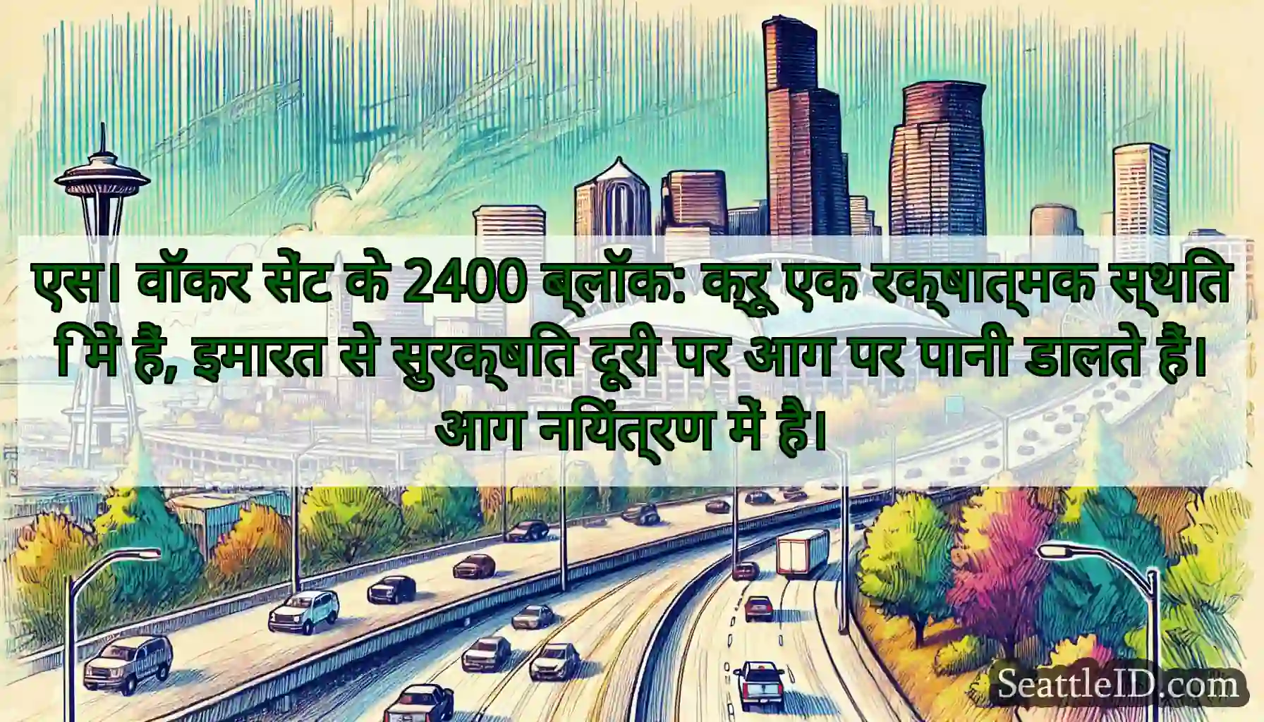 एस। वॉकर सेंट के 2400 ब्लॉक: क्रू एक रक्षात्मक