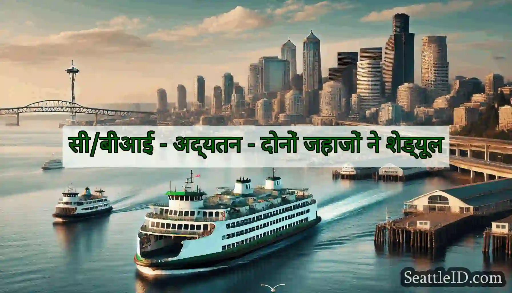 सी/बीआई - अद्यतन - दोनों जहाजों ने शेड्यूल